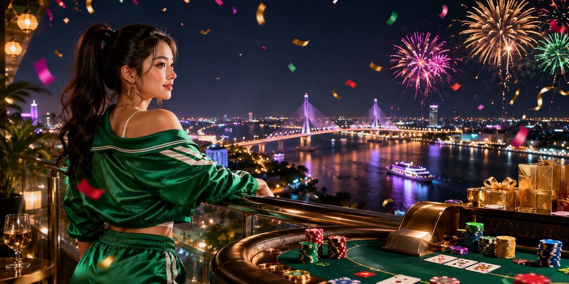 Bàn baccarat nhộn nhịp tại lễ hội Cần Thơ