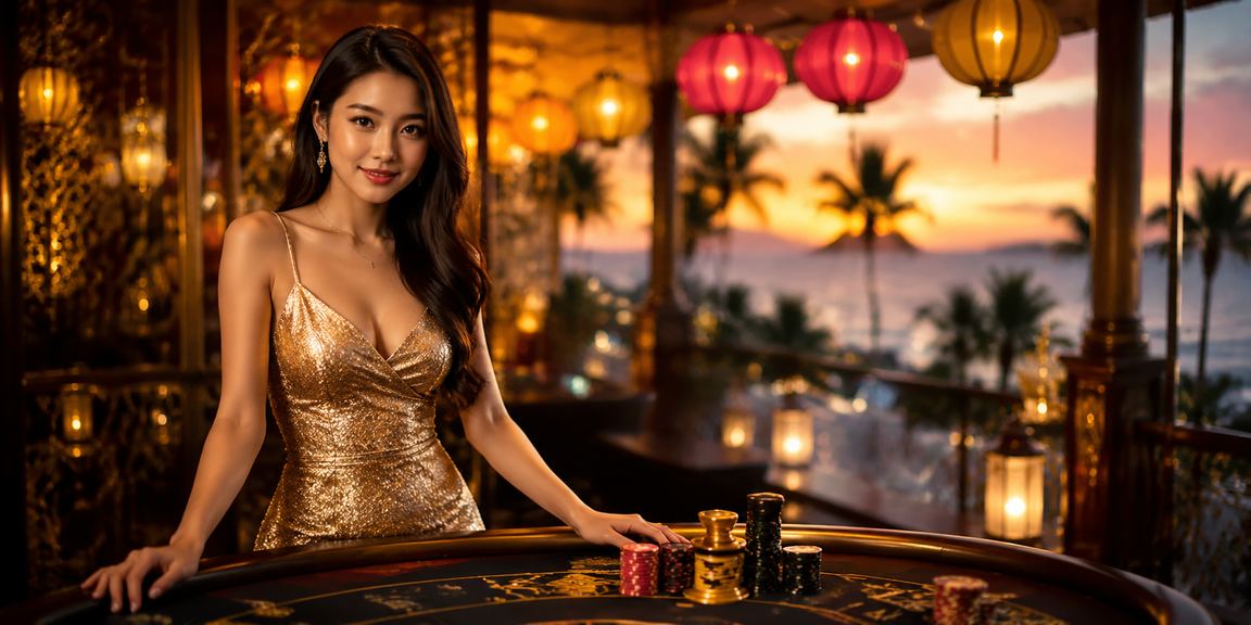 Người chơi slot game trên bãi biển Đà Nẵng qua điện thoại